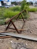 Approx 37 joints of 2-7/8 inch Chrome Tubing, Three Pipe Racks - 8