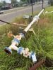 Bulk Lot of Ford F650 Truck (Parts only), Scrap, Tires, Tanker Parts, Meter Run, Ladders & More... - 29