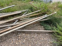 Approx 37 joints of 2-7/8 inch Chrome Tubing, Three Pipe Racks