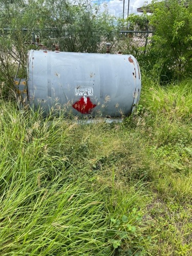 Bulk Lot of 20 Ft Container with Contents, Fluid Tanks, Reels with SS Line, Natco Line Heater & More