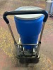 Lot Poly Drum w/ Rolling Cart - 4