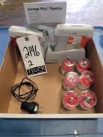 (2) Omega Plus Pipettors w/ Weights