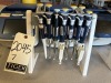 (7) Assorted Gilson Pipettes w/ Stand