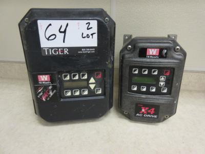 Lot (2) W TB Woods Control Boxes