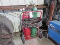 Acetylene/Gas Welding Cart