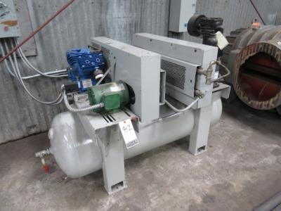 Mixed Dual Stage Tank Mounted Compressor