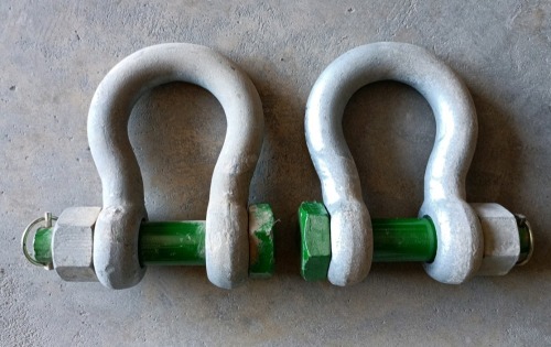 Galvanized Screw Pin Shackles