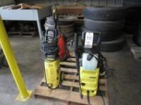 Lot (2) Kircher Electric Power Washers