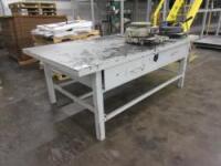 Heavy Duty Metal Production/Work Table