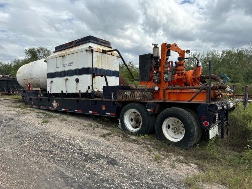 42ft Trailer Mounted Oilfield Pump Trailer w/ Godwin Type Centrifugal Pump