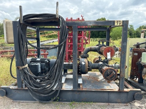 Skid Mounted Oilfield Pump