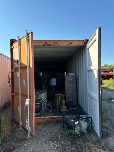 40' Shipping Container w/ Contents