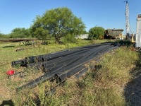 50' Black Plastic Pipe