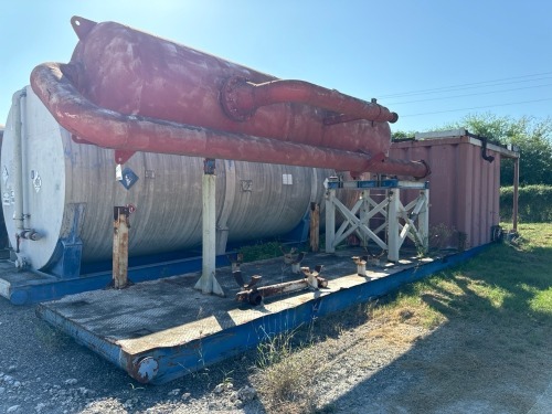 40ft Skid Mounted Pressure Tank & Water Tank