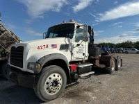 2008 Mack GU713 Winch Semi Tractor