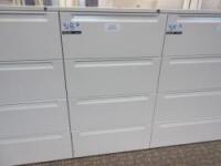 Horizontal 4-Drawer Filing Cabinets