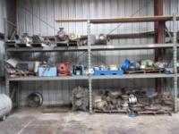 Lot Contents of (4) Pallet Racking Shelves And Floors Contents