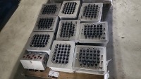 (9) BJ Compass Instruments Isoplex Boxes