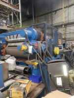 Sheet Metal Fabrication System w/ Control Panel, Motors, Meters, Gauges, & Pulley Unit