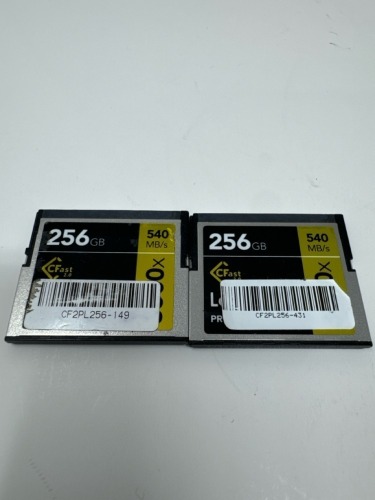Lexar 256GB CFast 2.0 Memory Cards