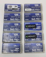 Sony 128GB SxS Pro+ D Series Memory Cards