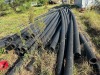50ft Black Plastic Pipe - 8
