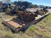 Oil Rig Platform Skid w/ Assorted Parts - 11
