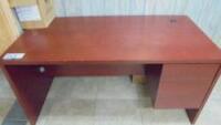 Lot Consisting of (3) Wood Office Desk