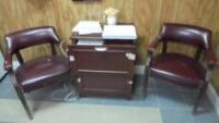 Lot Consisting of (2) Wood Office Desk