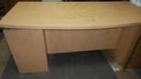 Lot Consisting of Wood Office Desk