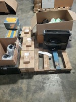 Bosch Dicentis Audio Processor, Alkalite Octo Strip LED Linear Fixtures, (2) Sony Color Robotic Cameras, (3) Floor Box Covers, Feig Electric Readers, & (9) Schneider Telemecanique Pole Reversing Magnetic Contactors
