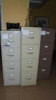 HON 4 Drawer Vertical File Cabinet