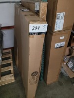 New (5) Intelli-Stage 4' Carpeted Quarter Round Stage Platform