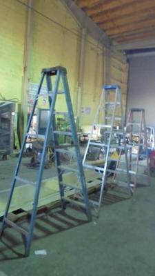 Lot Consisting of (2) 7ft A Frame Ladders and 6ft A Frame Ladder