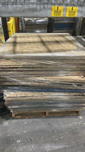 Pallets of Particle Board
