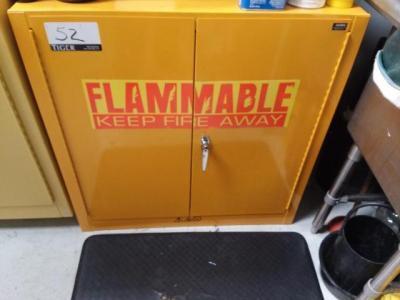 Edsal Storage Cabinet For Flammable Liquids H 35in x W 35in X D 22in