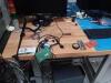Lot of 2 Lab Tables Wood Top H 36in x L 72in x D 24inincludes (3) Computers w/ Monitors & Keyboards - 2
