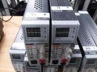 Lot of 2 Extech #382260 80W Switching DC Power Supply