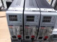 Lot of 3 Extech #382260 80W Switching DC Power Supply