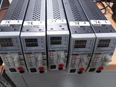 Lot of 5 Extech # 382260 80W Switching DC Power Supply