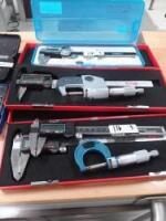 Lot of 3 Digital Calipers