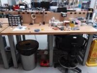 Lot of 2 Lab Tables H 38in x L 72in x D 25in