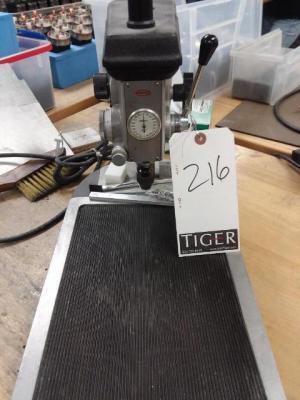 Servo #7040-1 Drill Press & Chuck Spindle 18in Column