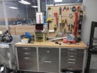 12 Drawer Work Bench on Wheelsincludes Contents