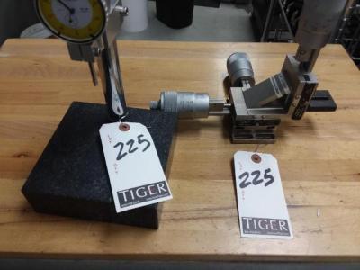 Lot of (1) Dialindicator & (1) Micro Meter