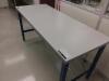 Lot of (3) Work Tables 36in H x 72in L x 30in D - 2