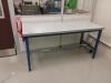 Lot of (3) Work Tables 36in H x 72in L x 30in D - 3