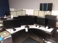 Lot of (8) BenQ Computer Monitors Assorted Sizes and Models