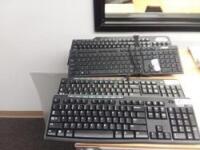 Lot of (4) Assorted Keyboards