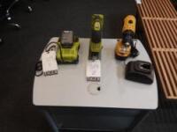 Lot of (2): (1) Ryobi Jigsaw w/ Charger & Battery